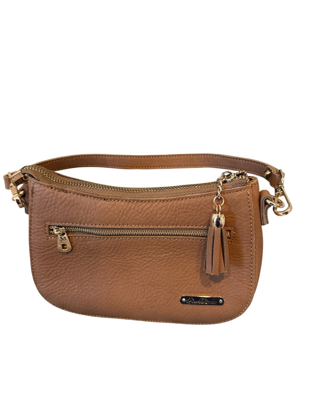 Montana West Tan Mini Shoulder Bag Crossbody with Gold Hardware Western Country
